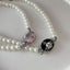 Women'S Sweet And Cool Style Planet Imitation Pearl Alloy Necklace Necklaces