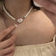 Women'S Sweet And Cool Style Planet Imitation Pearl Alloy Necklace Necklaces