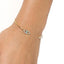 Womens Geometric Rhinestone Alloy Bracelets &amp; Bangles NHHN136421